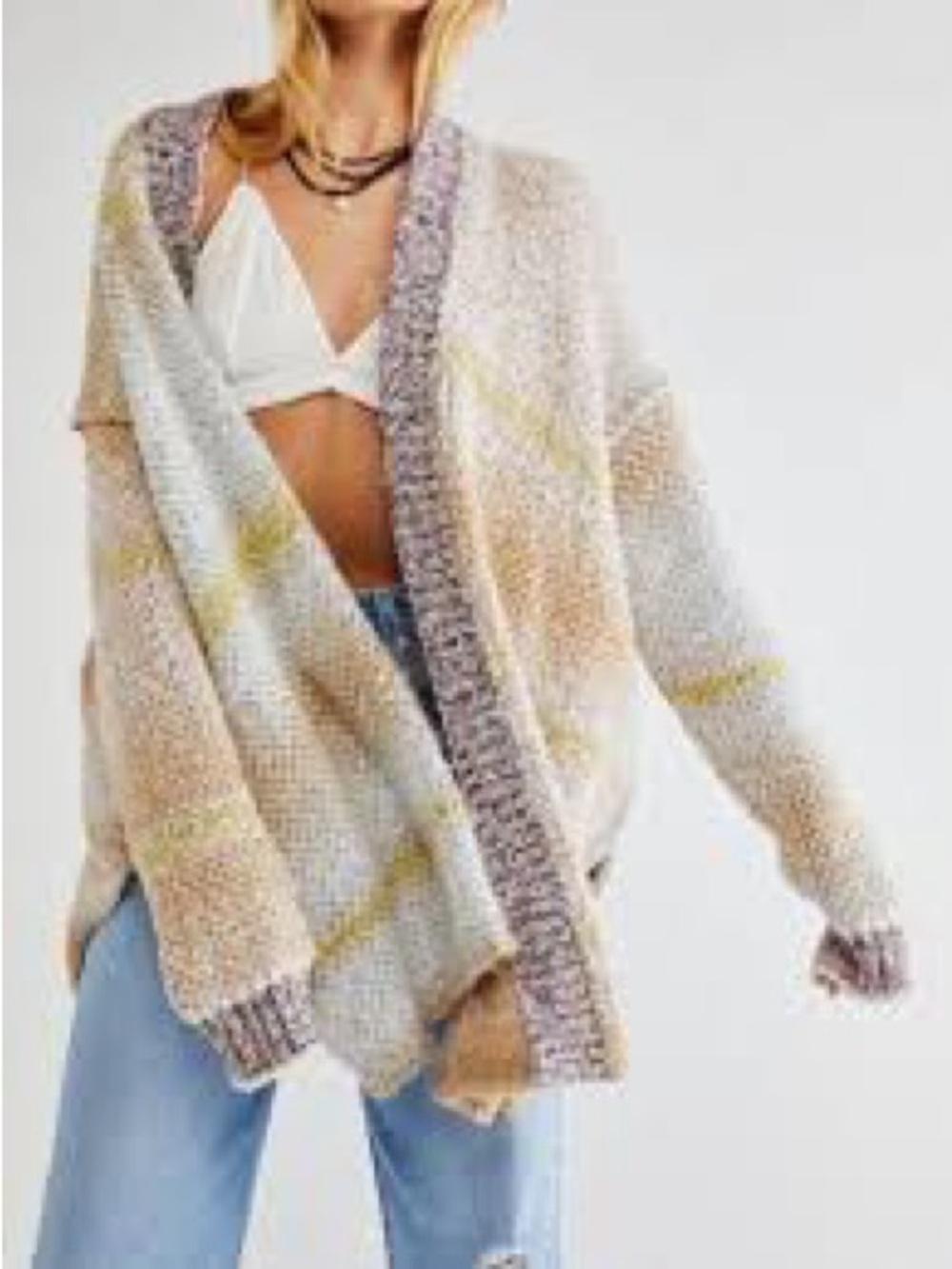 Free People Daydreamer Oversized Cardigan